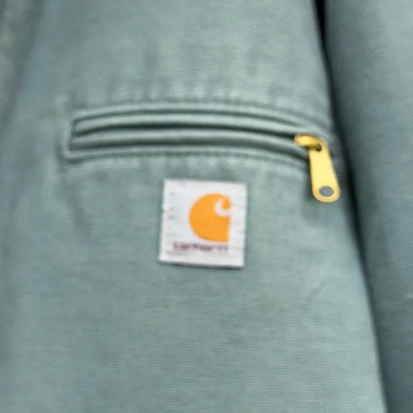 Carhartt Teal SANDSTONE SHERPA-LINED SIERRA JACKET - Picture 8 of 8